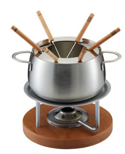 Fleischfondueset Zermatt Inox<br>