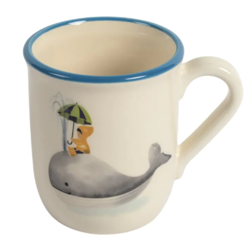 Kindertasse Walfisch mit Kind<br>