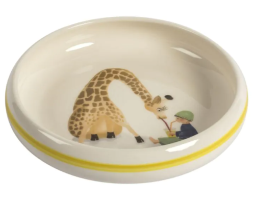 Kinderteller Giraffe mit Kind<br>