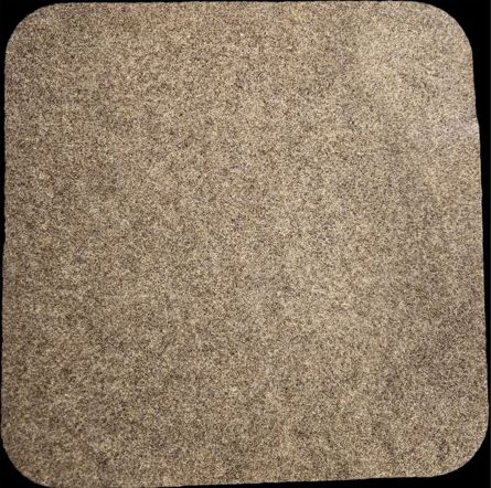 Tischset 35 x 35 cm dunkelbraun<br> Farbe: dunkelbraun