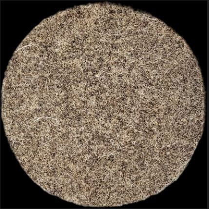 Glasuntersetzer rund ø 10 cm dunkelbraun<br> Farbe: dunkelbraun
