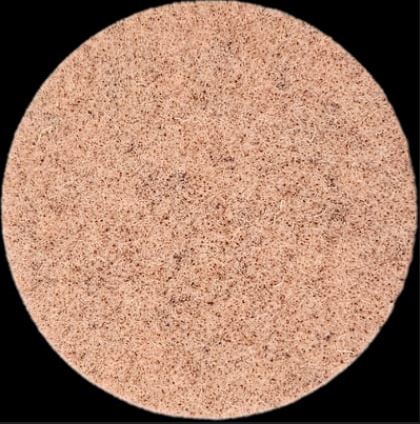 Glasuntersetzer rund ø 10 cm terracotta<br> Farbe: terracotta