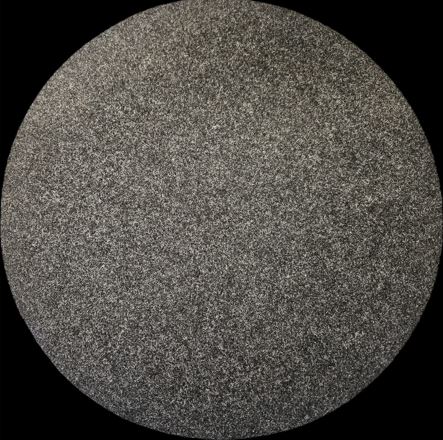 Tischset rund ø 40 cm schwarz<br> Farbe: schwarz