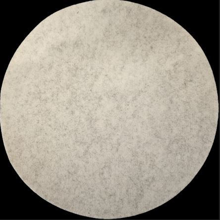 Tischset rund ø 40 cm weiss<br> Farbe: weiss