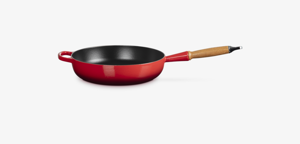 Saut&eacute;pfanne Guss Signature &oslash; 28 cm<br> Farbe: rot