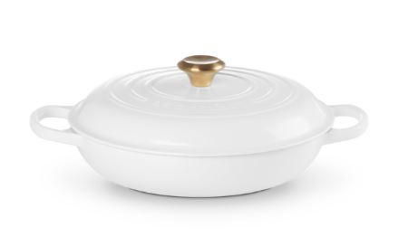 Gourmet-Profitopf Sig 30 cm<br> Farbe: weiss