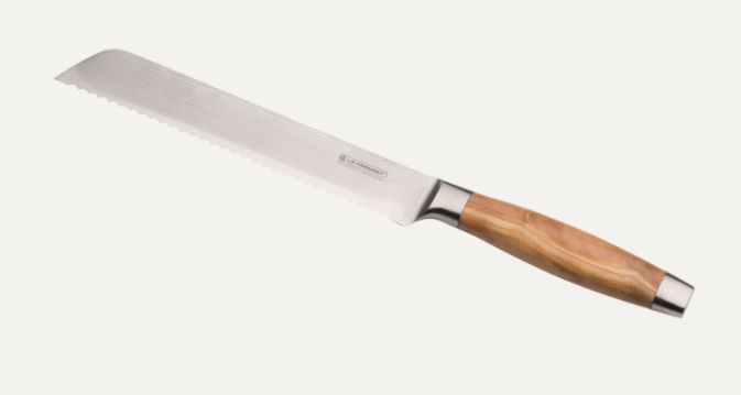 Brotmesser mit Olivenholzgriff<br>