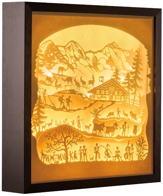 Alpenlicht "Bergliebe" grand, Lumi&egrave;re des Alpes<br>