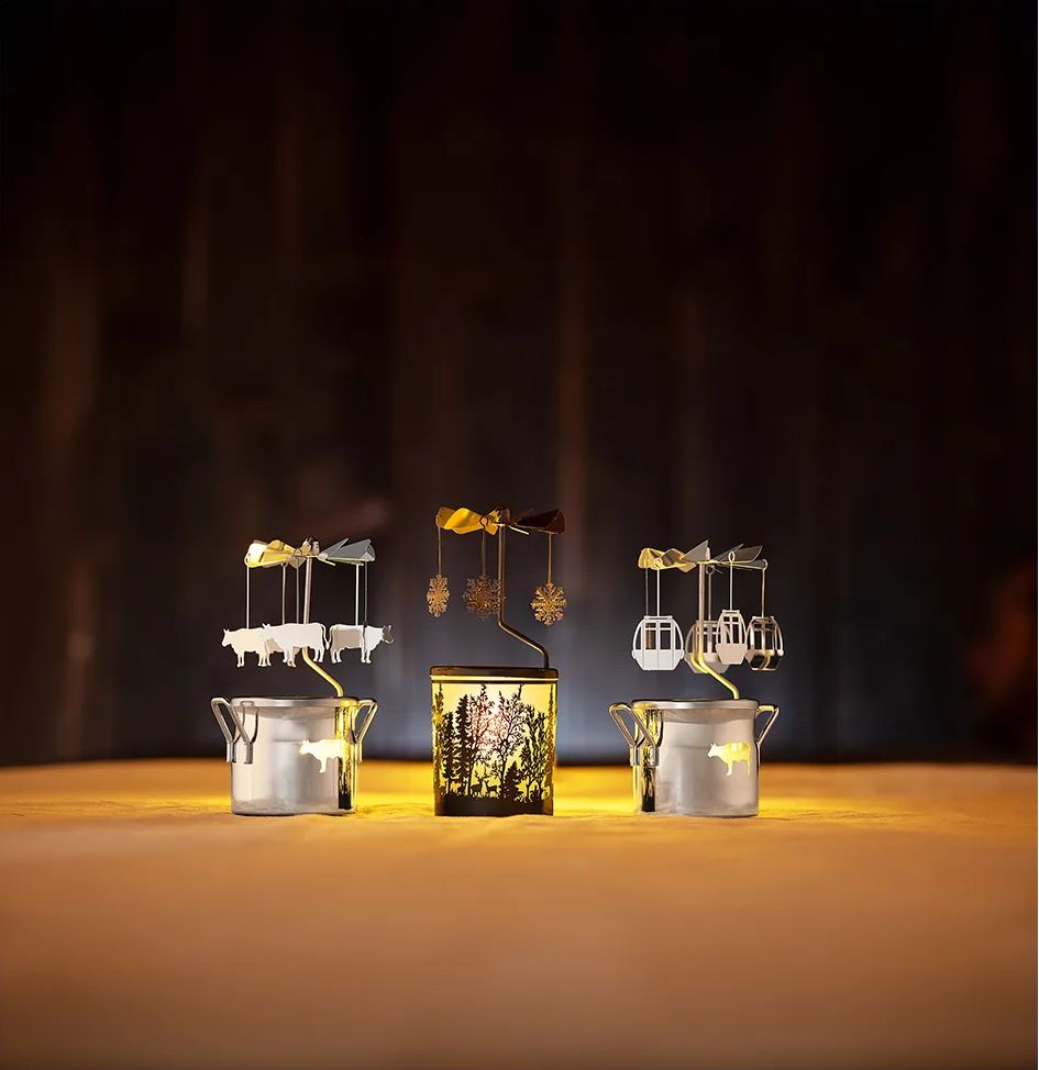 Teelicht-Karussell "Gondel"<br>