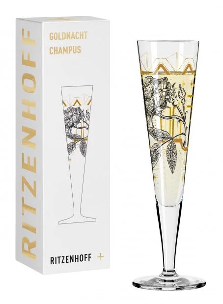 Champagnerglas Goldnacht no.29<br>