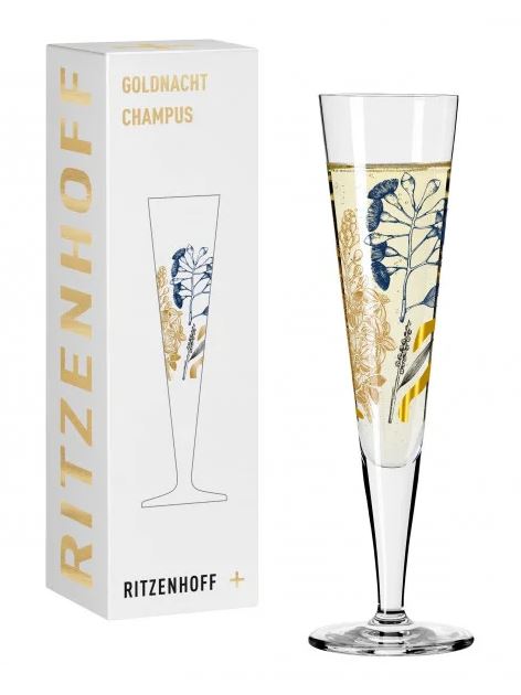 Champagnerglas Goldnacht no.34<br>