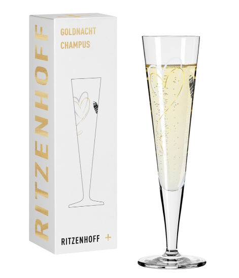 Champagnerglas Goldnacht no.35<br>