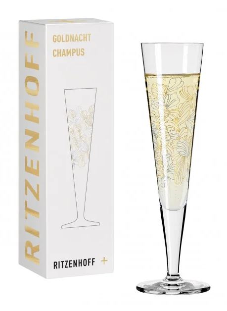 Champagnerglas Goldnacht no.9<br>