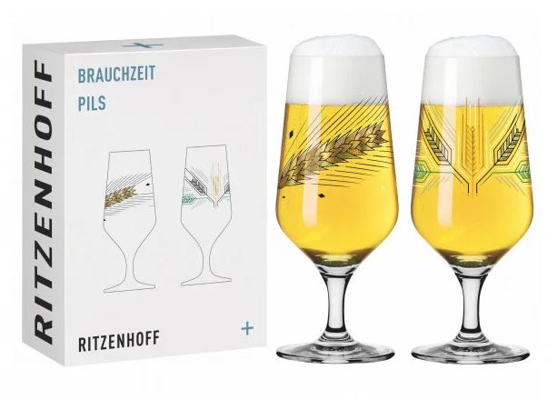 Pilsglas Brauchzeit 2er-Set no.5&6<br>