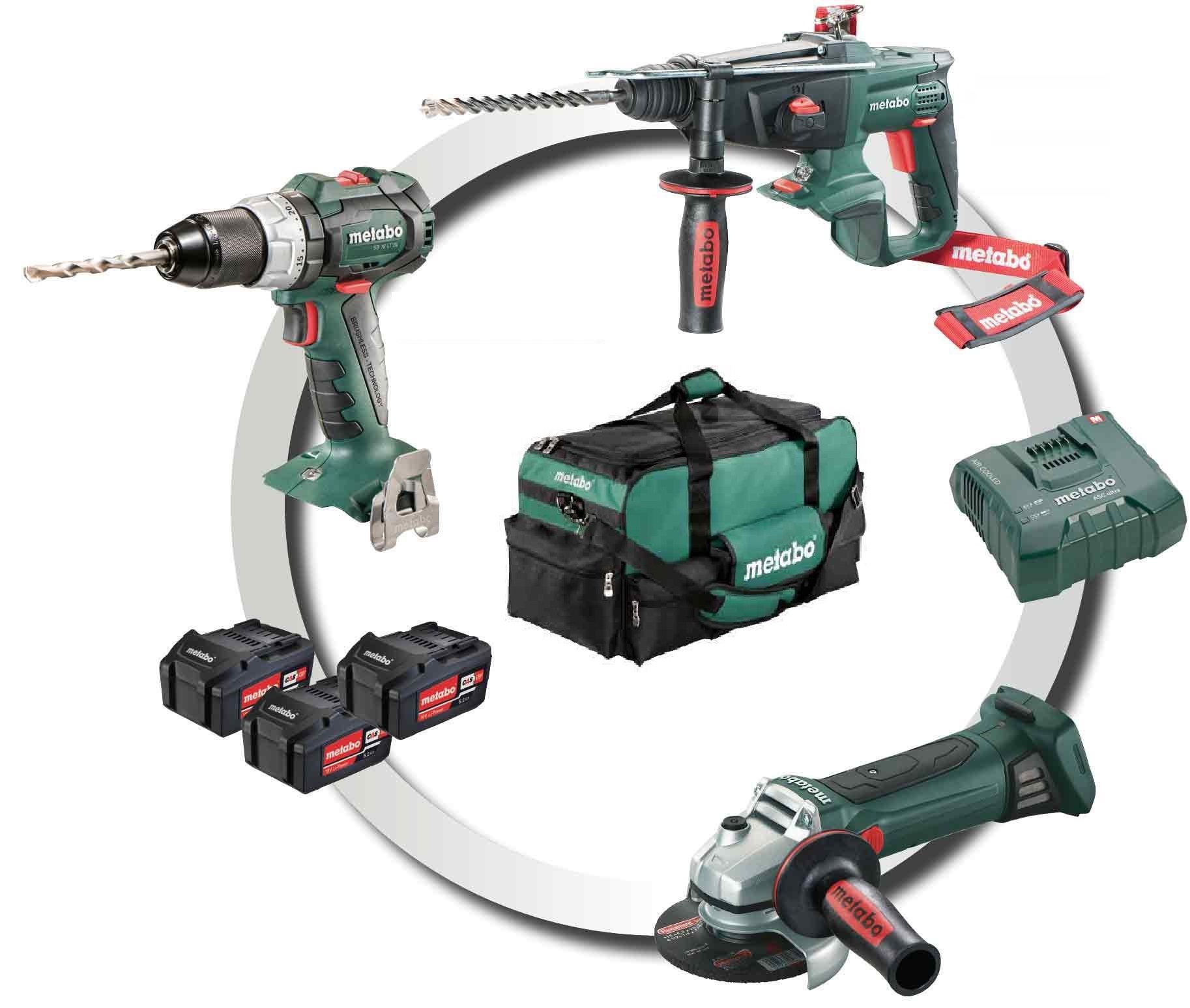 18-Volt-Akku-Combo Set Metabo<br>