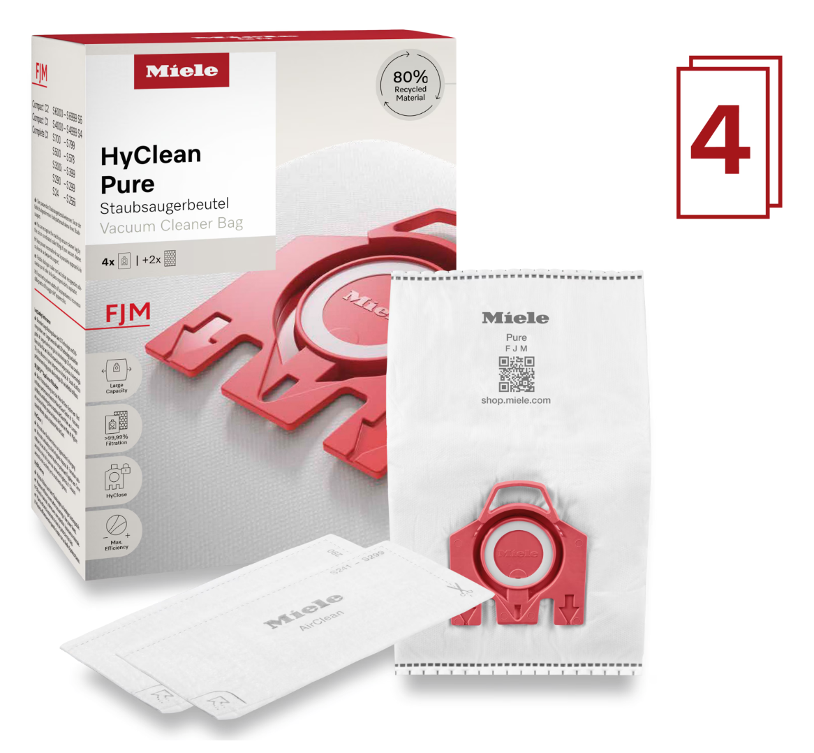 Miele Staubbeutel Typ F/J/M<br>