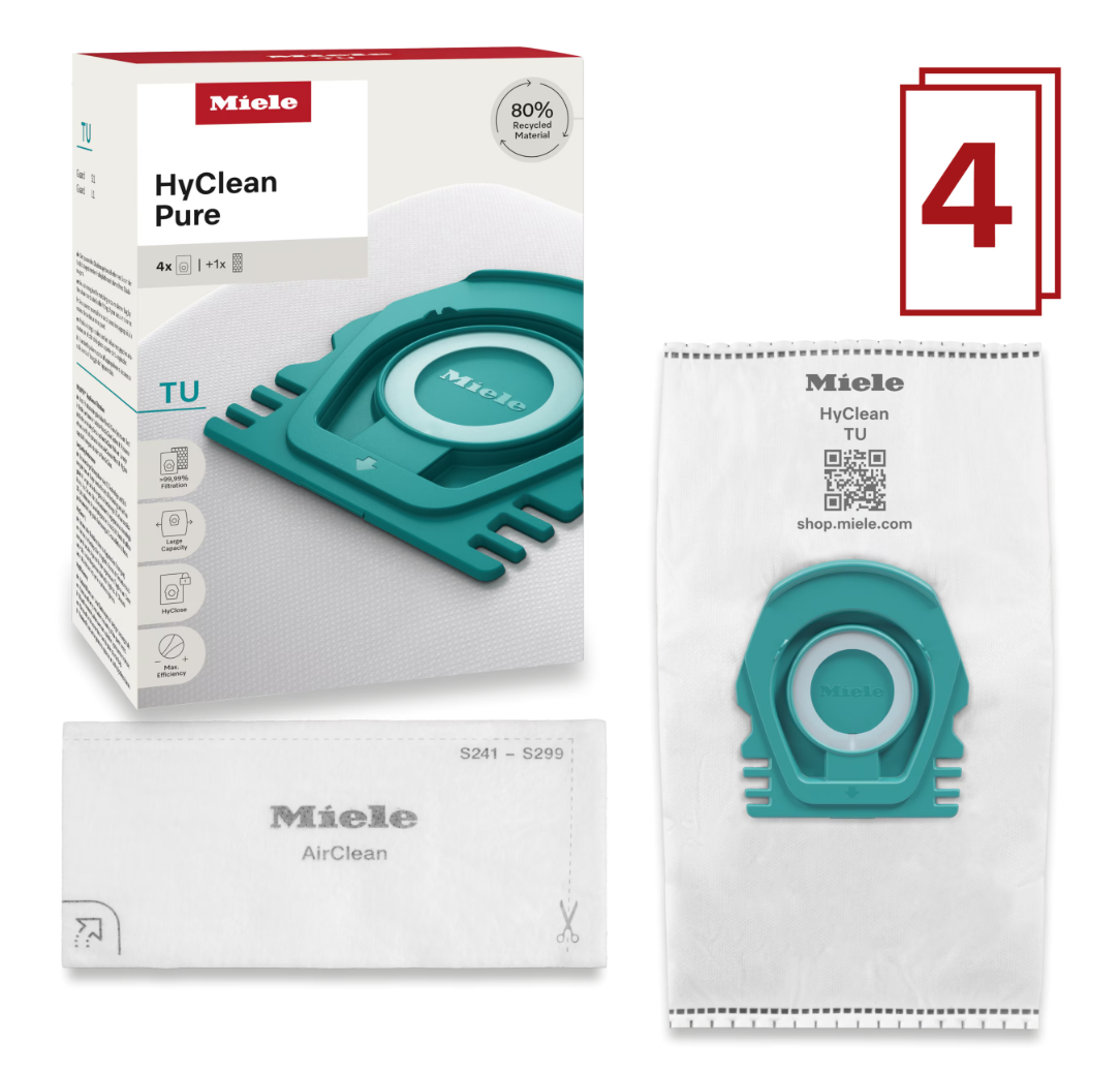 Miele Staubbeutel Typ TU<br>