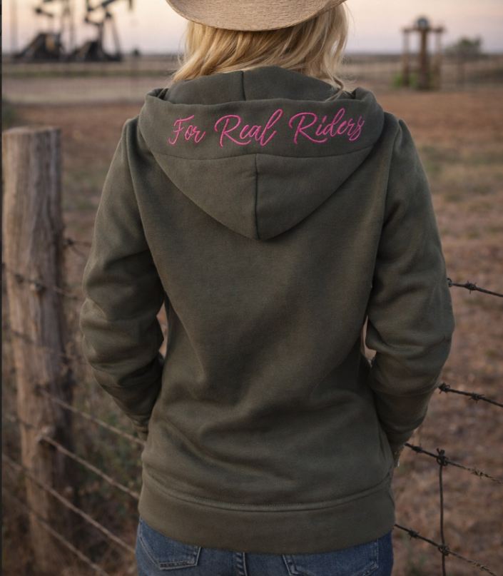 NICE Fleece Zip Heritage Pinkolive<br>