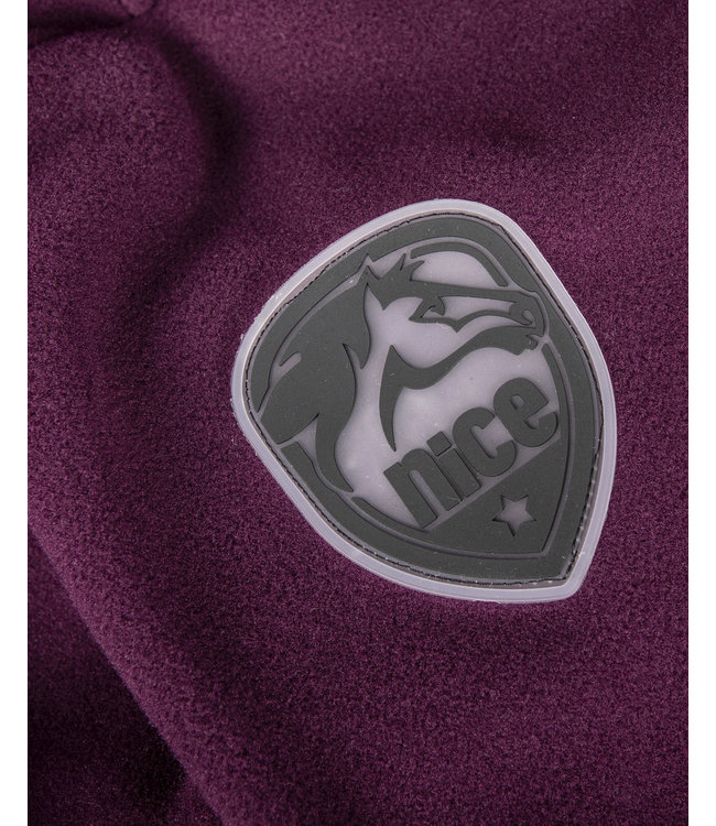 NICE Polarfleece ZIP Plum<br>