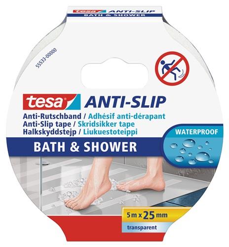 Antirutschband Bad-Dusche 5m:25mm<br>