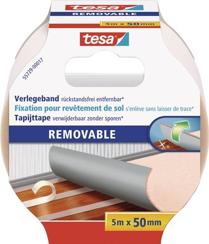 Verlegeband entfernbar 5m:50mm<br>