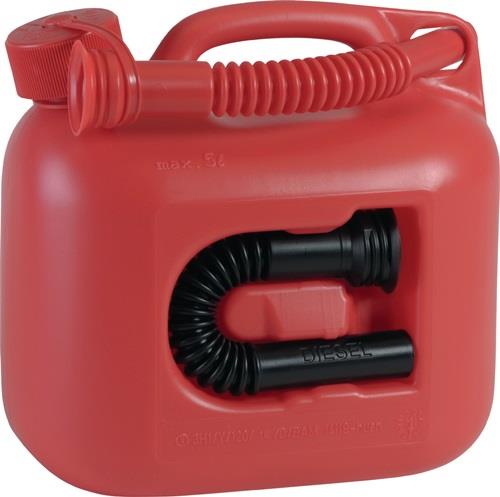 Benzinkanister rot 5 Liter<br>