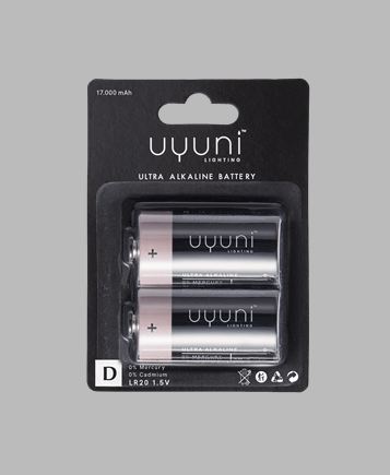 Batterie D 1,5 V, 2er-Pack <br>