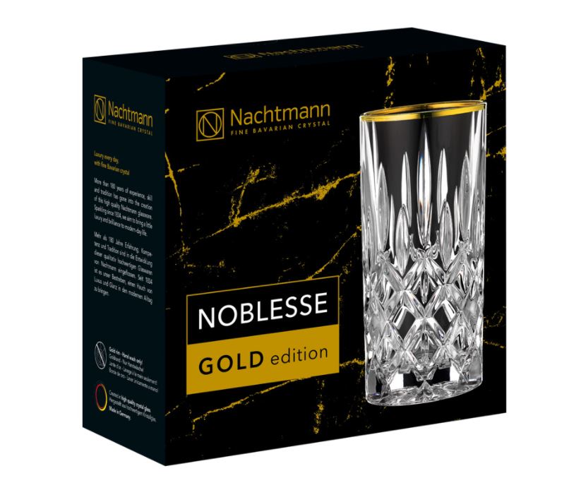 Nachtmann Longdrink Noblesse Gold 2er-Set<br>