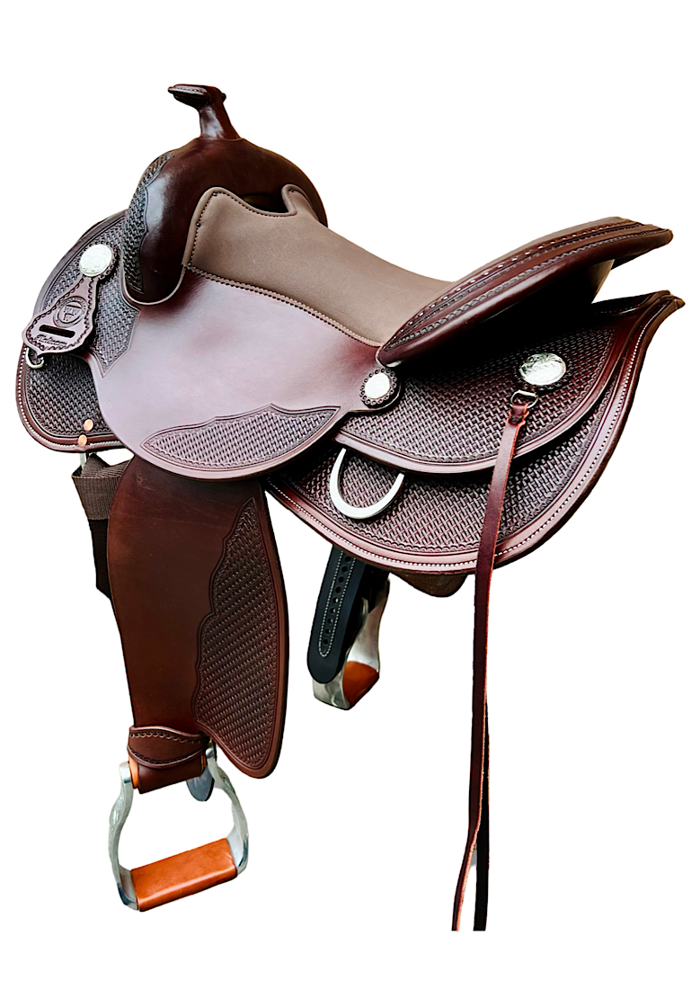 Westernsattel Triple "W"  <br>