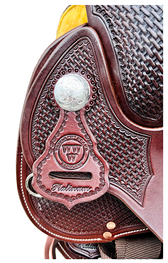 Westernsattel Triple "W"  <br>