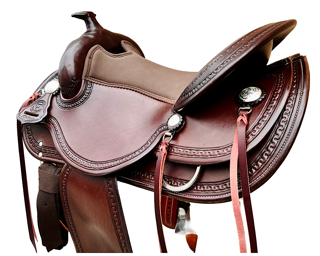 Westernsattel Triple "W"  <br>