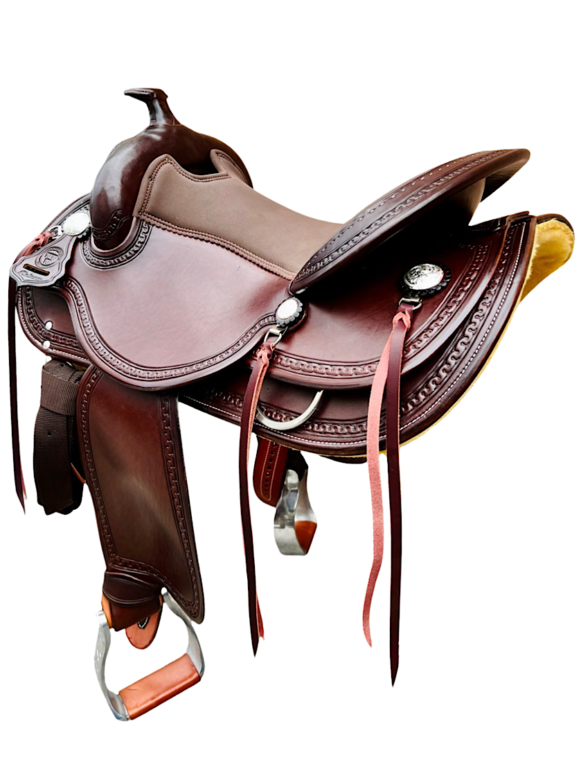 Westernsattel Triple "W"  <br>