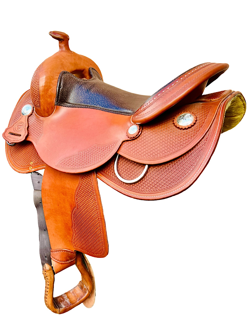 Westernsattel Triple "W"  <br>