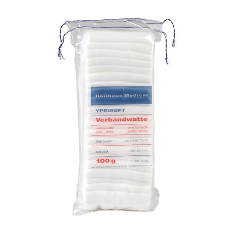 Verbandswatte Baumwolle 100 g<br>