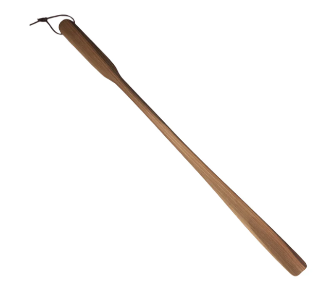 Schuhl&ouml;ffel "Pid" Nussbaum gewachst, 70 cm<br>