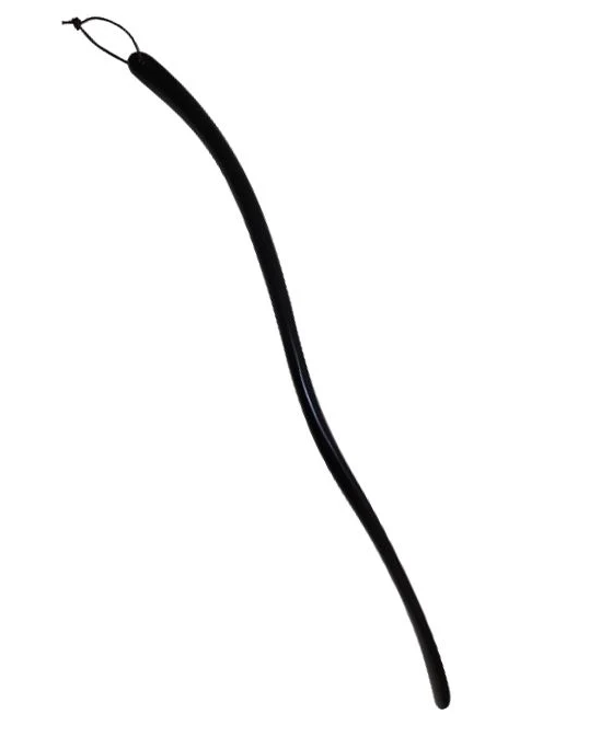 Schuhl&ouml;ffel "Harry" schwarz lackiert, 55 cm<br>