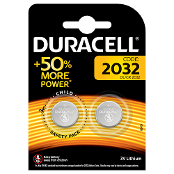 Duracell Electronics 3V CR2032 Li Duopack<br>