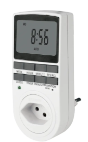 Timer digital mit 10 Schaltprogramme<br>