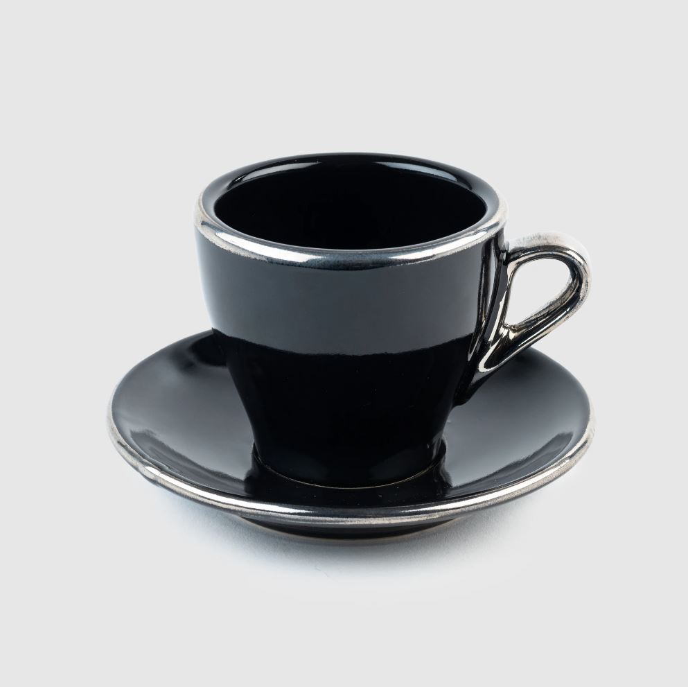 Cappuccino Platin schwarz<br>