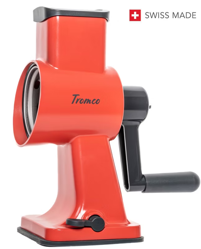 Trommelraffel Tromco Alu rot<br> Farbe: rot