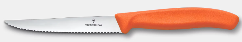 Steak & Pizzamesser Swiss Classic orange, 11 cm<br> Farbe: orange