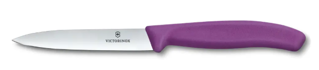 Gemüsemesser Swiss Classic violett, 10 cm<br> Farbe: violett