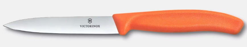 Gem&uuml;semesser Swiss Classic orange, 10 cm<br> Farbe: orange