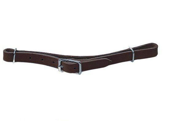 Kinnriemen Harness-Leder dunkel<br> Farbe: dunkel