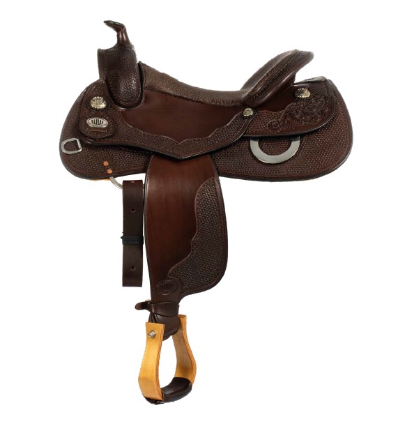 Westernsattel "West Wood" Butterfly<br>