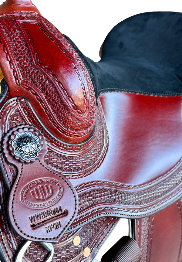 Westernsattel "West Wood" Pro Reiner<br>