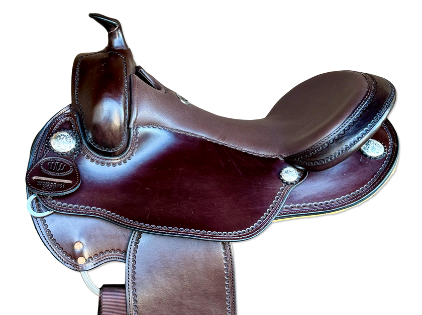 Westernsattel "West Wood" Roundskirt<br>