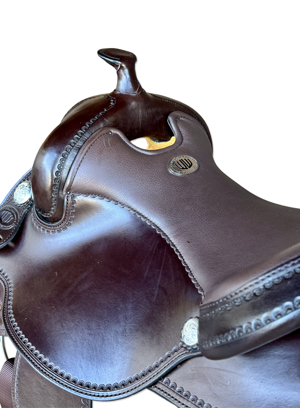 Westernsattel "West Wood" Roundskirt<br>