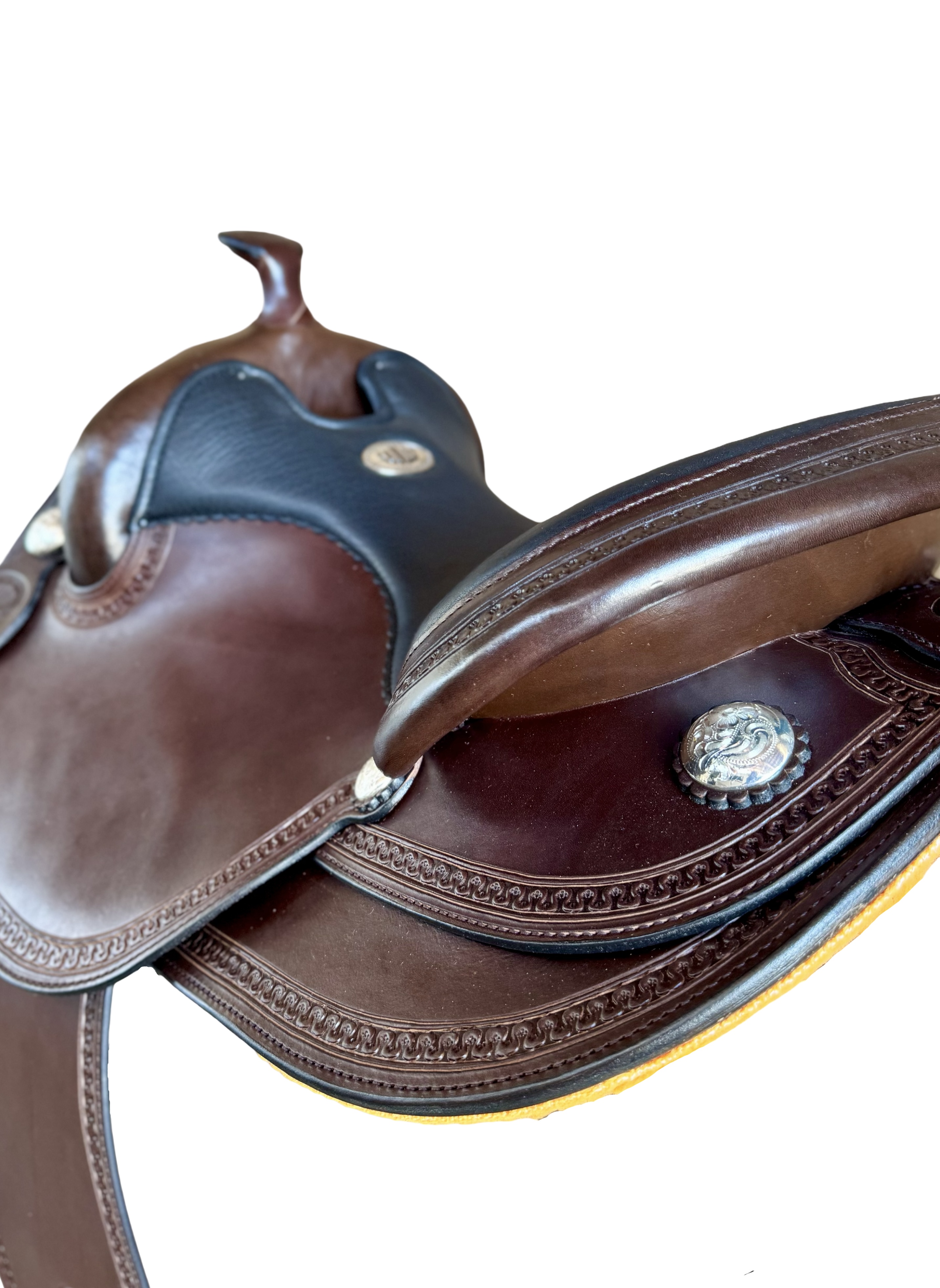 Westernsattel "West Wood" Roundskirt<br>
