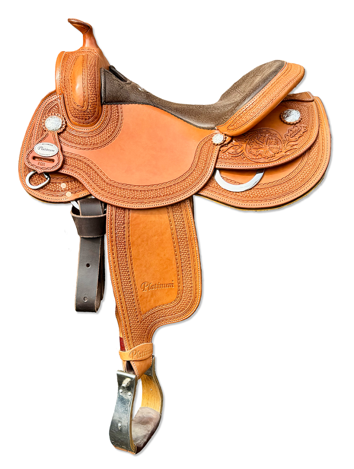 Westernsattel "West Wood" Butterfly<br>